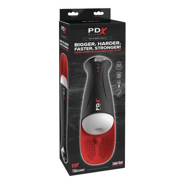 PDX - O-Matic Pro XL - Masturbator mit Hodenstimulator 1 St
