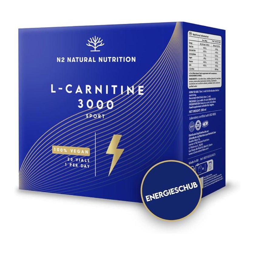 natural elements l carnitin N2 Natural Nutrition L CARNITIN 3000 Reines Flüssig 20 St online kaufen