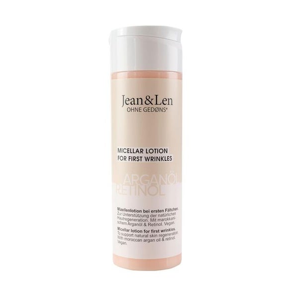 Jean & Len Regenerierende Mizellenlotion Arganöl & Retinol 200 ml