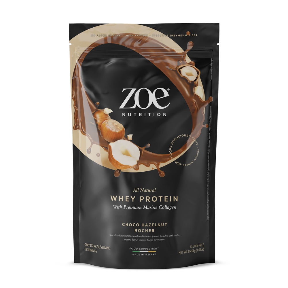 zoe Whey, 454 g, Choco Hazelnut Rocher 454 g