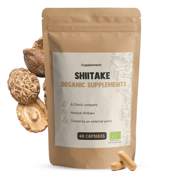 Cupplement - Shiitake  500 mg BIO - Kapseln 60 St