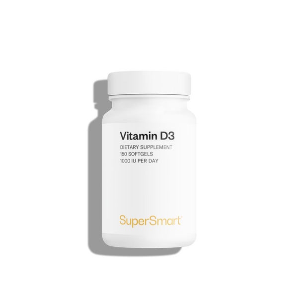 SuperSmart - Vitamin D3 1000 IU - Fettsäuren 150 g