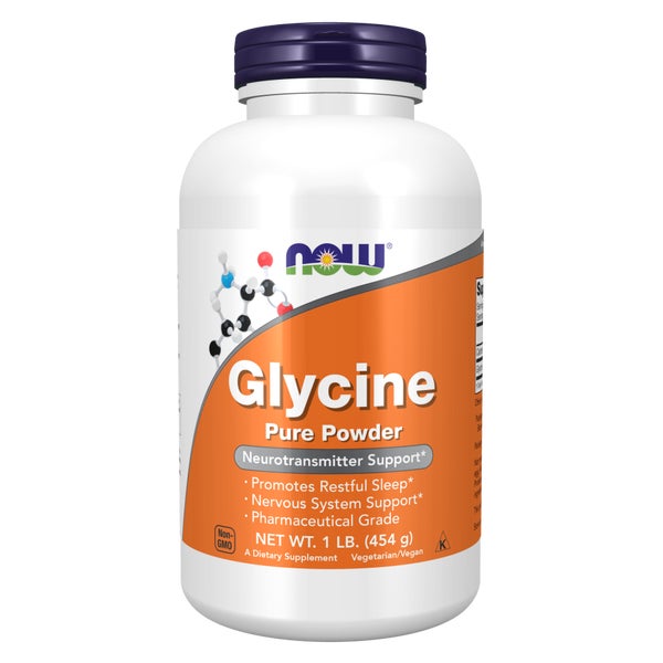 Glycin reines Pulver 454 g (Now Foods) 454 g