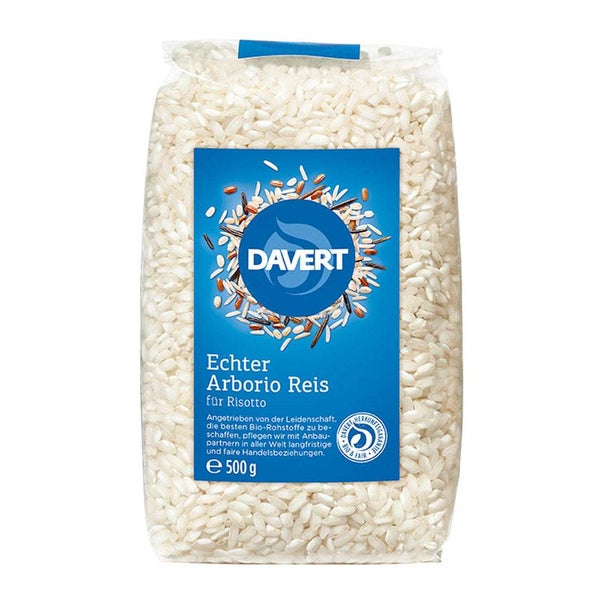 Davert - Echter Arborio Reis für Risotto 500 g
