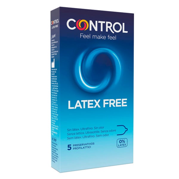 Latex Free - 5 ultradünne latexfreie Kondome 58mm, 0,028mm (5 Kondome) 5 St