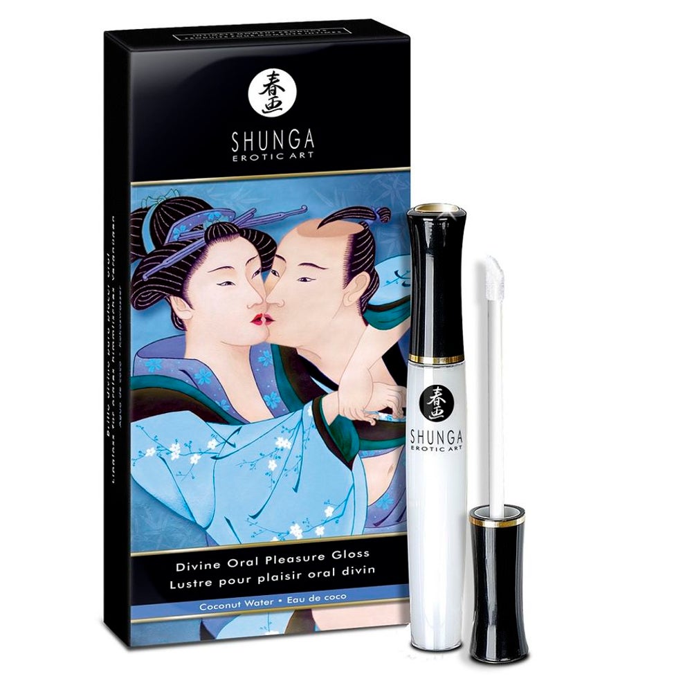 Shunga Erotic Art - Lipgloss mit Heiß-Kalt-Effekt Kokosnuss