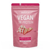 Produktabbildung: nutri+ Veganes Protein Pulver 3k - Strawberry Cream 1000 g