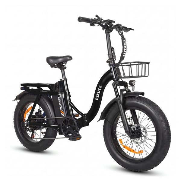ESKUTE D202 Faltbares E-Bike mit Frontkorb, 48V 20,8Ah Akku 1 St