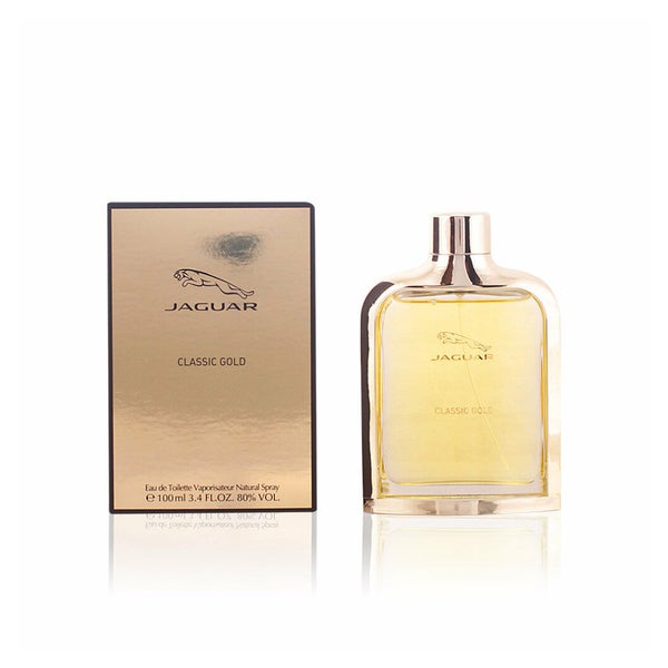 Jaguar Classic Gold Eau De Toilette Spray 100ml 0,1 l