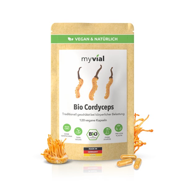 myvial® Bio Cordyceps 120 Kapseln vegan 120 St