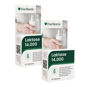 Produktabbildung: DocMorris Laktase 14.000 FCC Doppelpack 2X40 St
