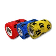 LisaCare Bandagen - Pfoten-Mix - 7,5cm x 4,5m 3 St