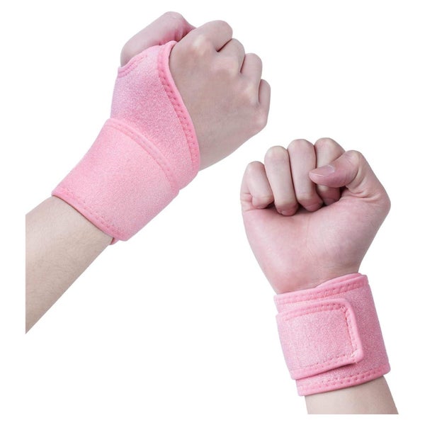 Handgelenkbandage 2er-Set Handgelenkstütze Klettverschluss S 1 St
