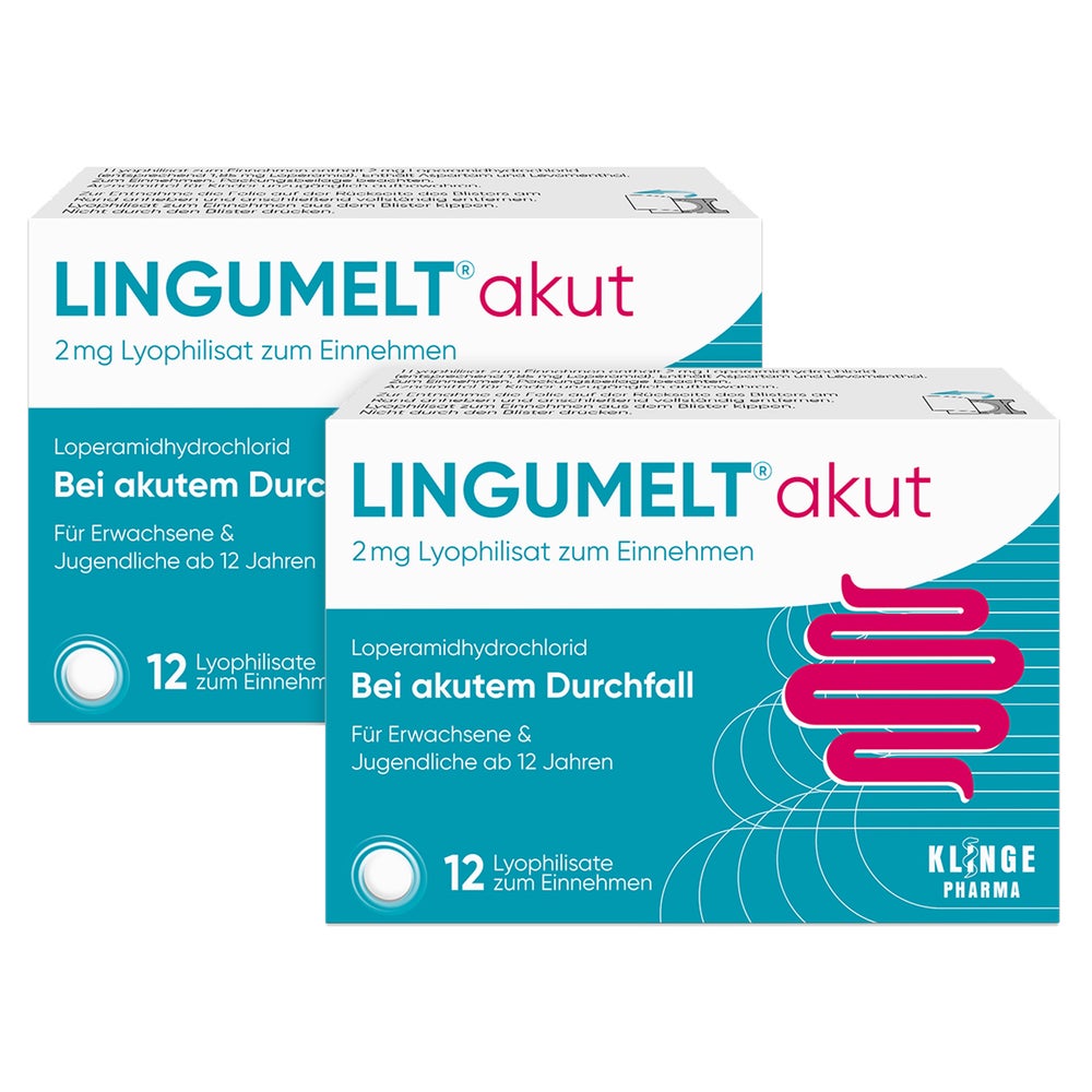 LINGUMELT AKUT 2MG LY Z.E. 2X12 St