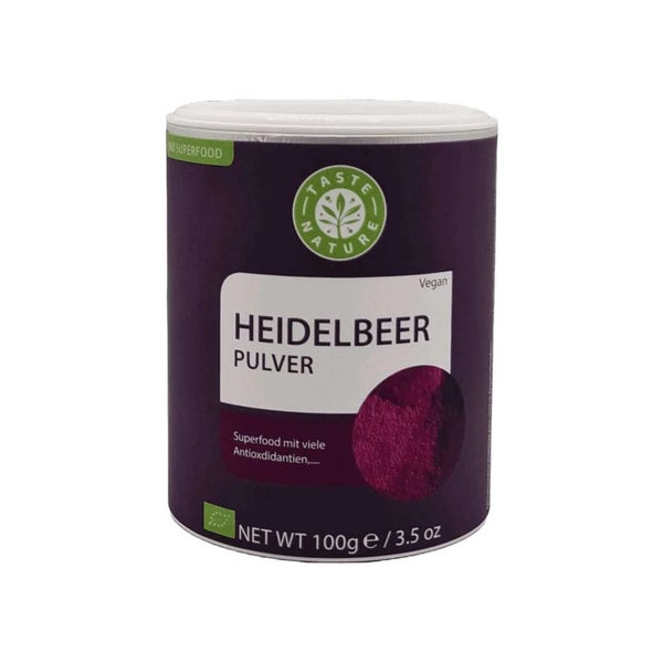 Taste Nature Bio Wildheidelbeer Pulver 100 g