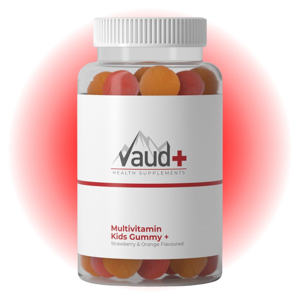 Vaud Multivitamin Kids Gummy - Multivitamin Gummies Kinder - Wachstum & Immunsystem - 60 Gummies 60 St