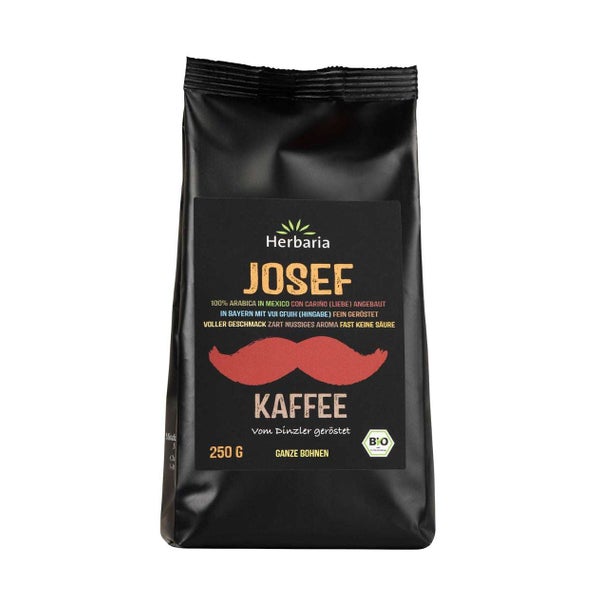 Herbaria Josef Kaffee Bio, ganze Bohnen 250 g