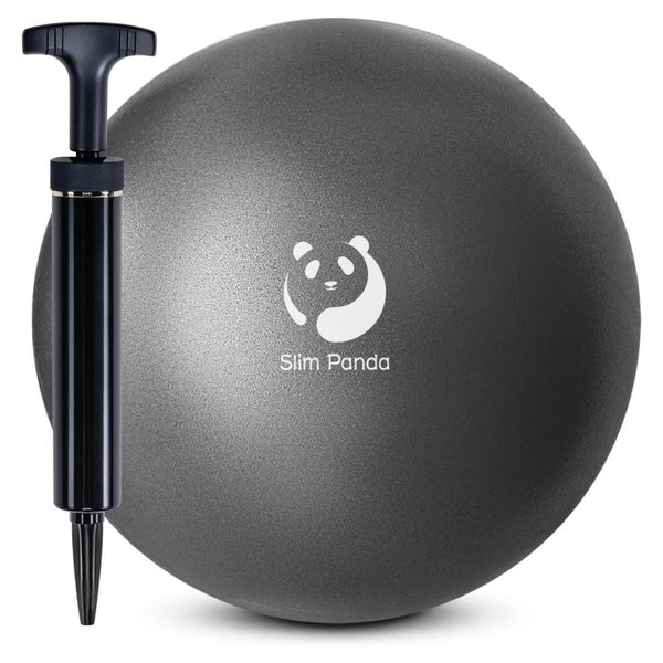 Gymnastikball klein 23 25 cm Pilates Yoga Balance Schwarz Pu 1 St