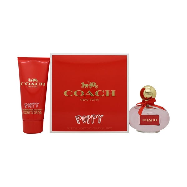 Coach Poppy Geschenkset 100ml EDP + 100ml Körperlotion 0,2 l