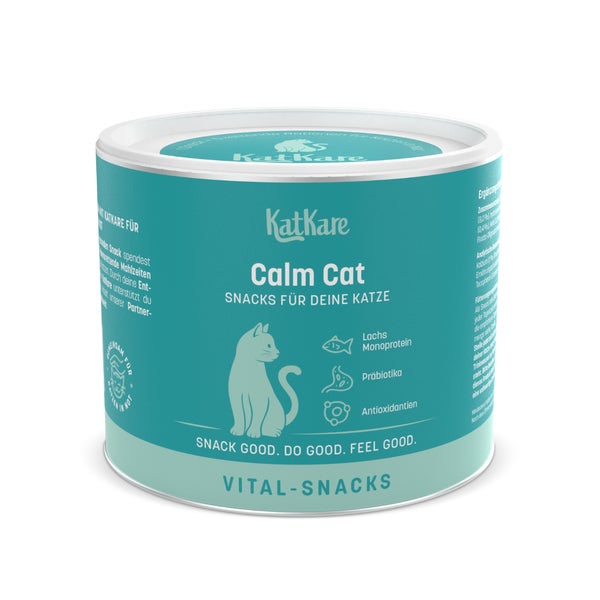 Calm Cat - Vital Snack zur natürlichen Beruhigung 400 St