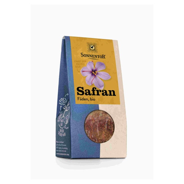Safranfäden bio 0,5 g – Edles Bio-Gewürz von SONNENTOR 0,5 g