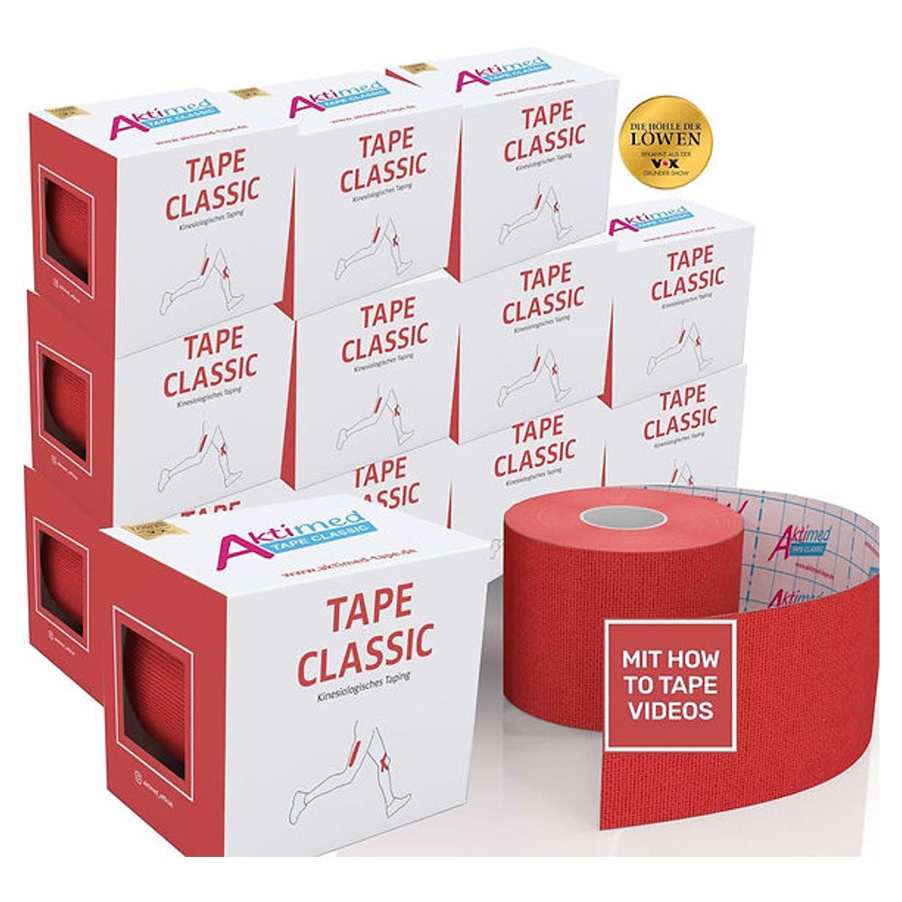 TAPE CLASSIC ohne Pflanzenextrakte rot 12 St