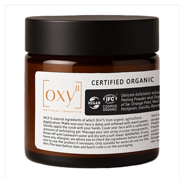 OXY8 NATURKOSMETIK REGENERATING PEELING GEL 100 ml