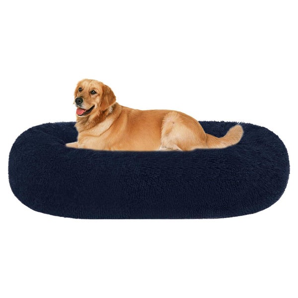 Hundebett Orthopädisches Rund Donut L 100 x B 100 x H 20 cm 1 St