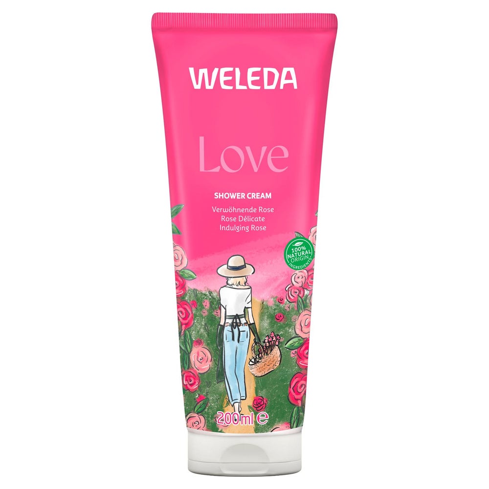 Weleda Love Shower Cream Rose 200 ml