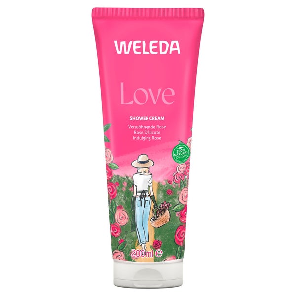 Weleda Love Shower Cream Rose 200 ml