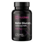 650 mg Beta-Glucan Kapseln 1,3/1,6 aus Hefe Vitamin C, Zink 120 St