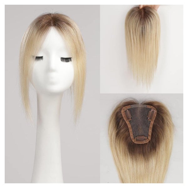 Haar Topper Damen Remy Ombre Hellblonde Braun 12in Ombre Hel 1 St
