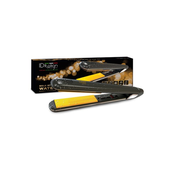 ITALIAN DESIGN ELEKTROGERÄTE Gold Styler Volume Wasserfester Haarstraffer