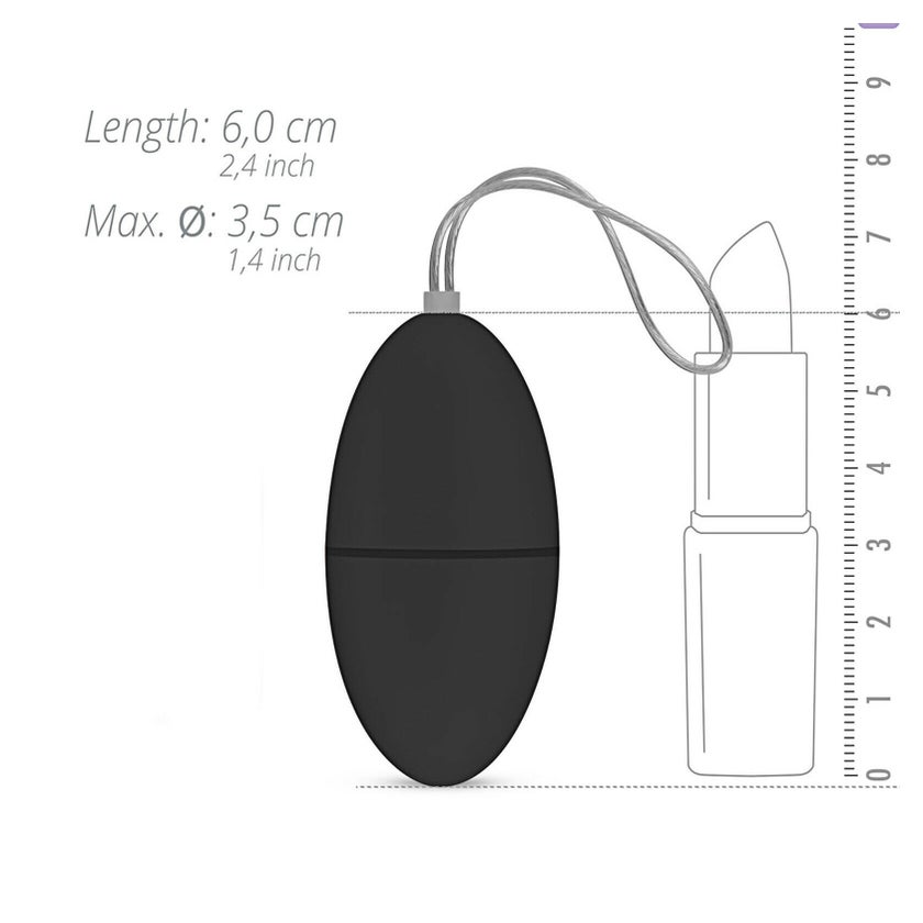 Easytoys - Vibro Ei Vibrator mit Fernbedienung - Schwarz 1 St online kaufen | DocMorris Easytoys - Vibro Ei Vibrator mit Fernbedienung - Schwarz 1 St online kaufen | DocMorris
