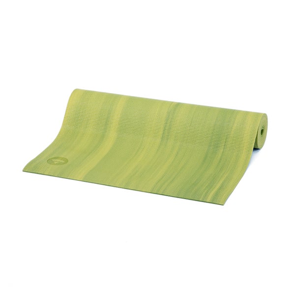 bodhi Yogamatte GANGES , PVC grün/gelb 1 St