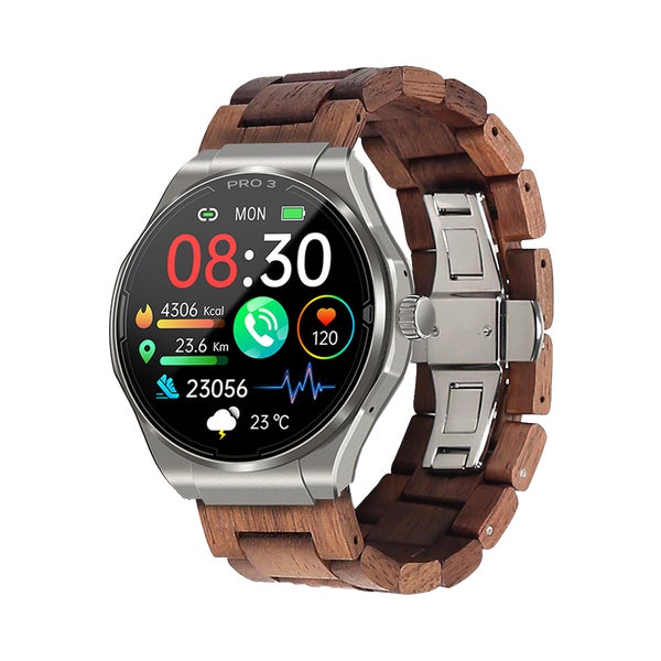 Knauermann PRO 3 (2024) Gesundheitsuhr mit Telefon & Notruffunktion SOS Taste 1 St