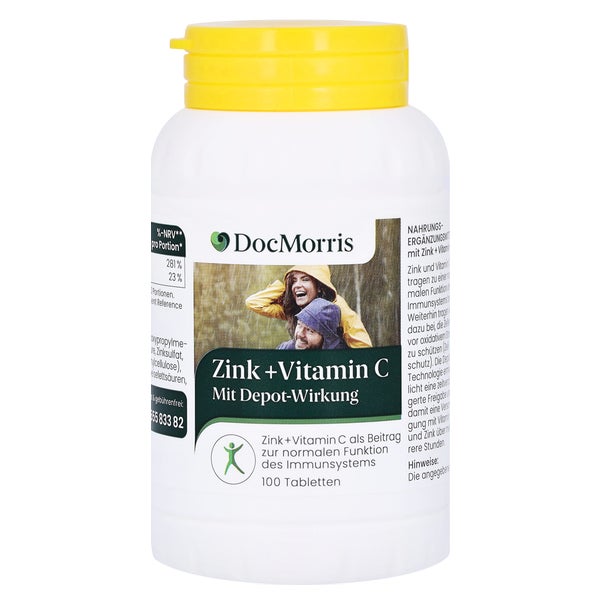 DocMorris Zink + Vitamin C 100 St