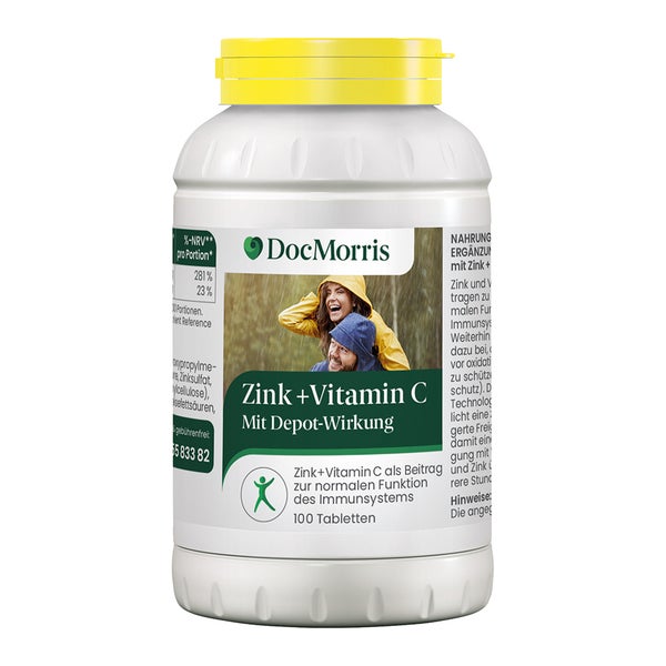 DocMorris Zink + Vitamin C 100 St