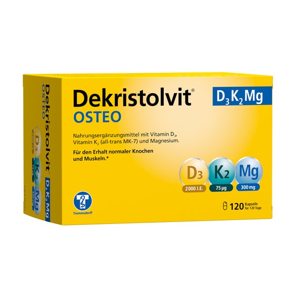 Dekristolvit OSTEO D³K² Mg 120 St