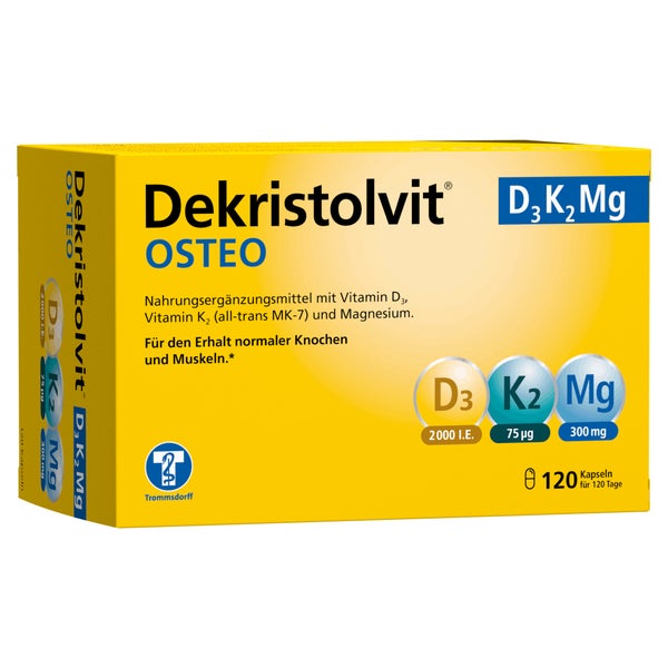 Dekristolvit Osteo D3k2mg Kapseln 120 St