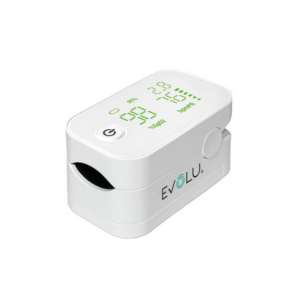 EVOLU Pulsoximeter für Sauerstoff & Puls, weiches Silikon 1 St