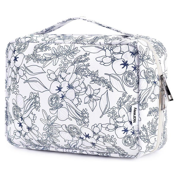 Kulturtasche Damen Kulturbeutel Kosmetiktasche Y-marineblaue 1 St