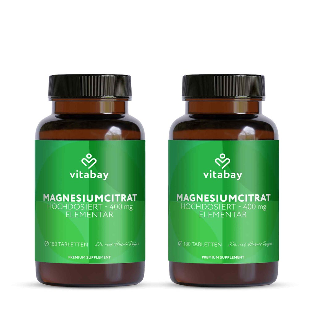 Vitabay Magnesiumcitrat 400 MG 360 St