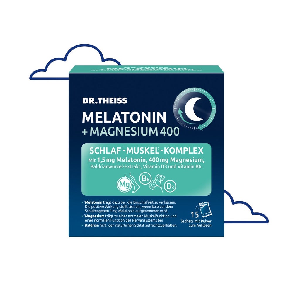 Dr. Theiss Melatonin + Magnesium Schlaf-Komplex 15X5 g