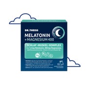 Produktabbildung: Dr. Theiss Melatonin + Magnesium Schlaf-Komplex 15X5 g