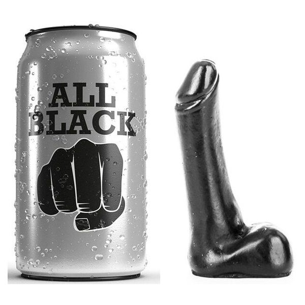 All Black - Kleiner dunkler Dildo