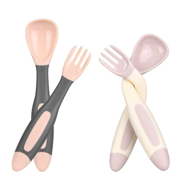 Baby Löffel Gabel Set BPA frei weich flexibel ab 6 1 St