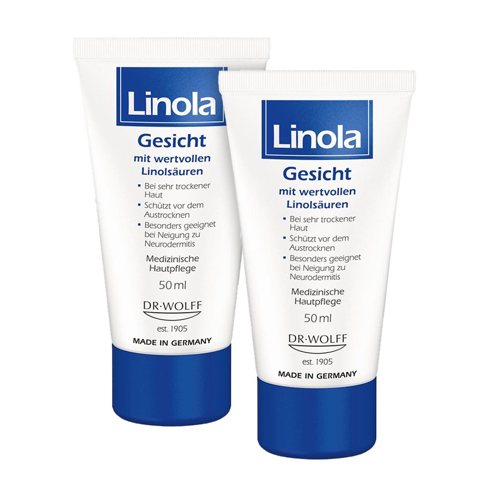 Linola Gesicht Doppelp. 2X50 ml