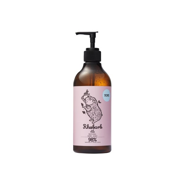 Yope Liquid Hand Soap Rhubarb and Rose