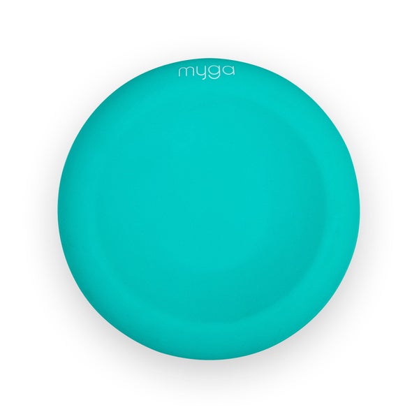 Myga Yoga Support Pad für Knie und Handgelenke - Türkis 1 St